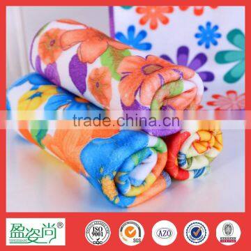 Wholesale Colourful 100% Cotton Floral Face towel highly absorbent made in china