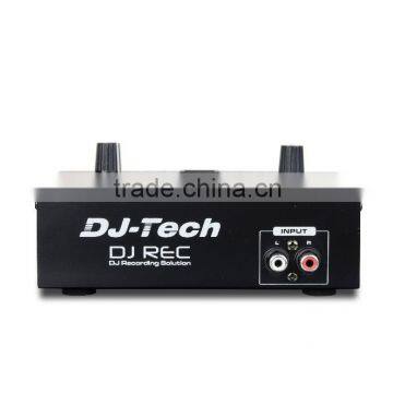 2016 Hot Sale New dj Software Stereo RCA Input and Output cd Player DJ Recording for DJ Scratch/mapping Music Video Recorder