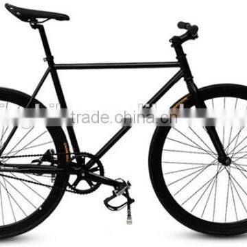 700C Hi-ten Steel All Black Fixed Gear Bicycle Bike KB-700C-M16049 photo-4