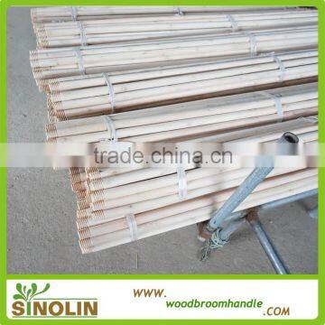 natural wooden mop handle