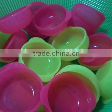 2014 high quality BPA free unbreakable silicone kids soup bowl