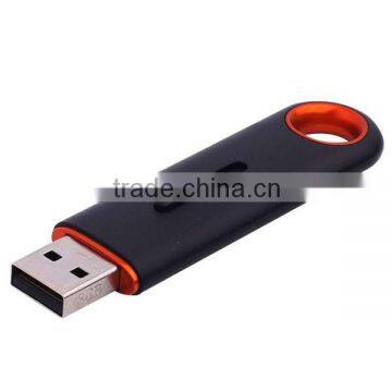 Flash drive with plastic shell