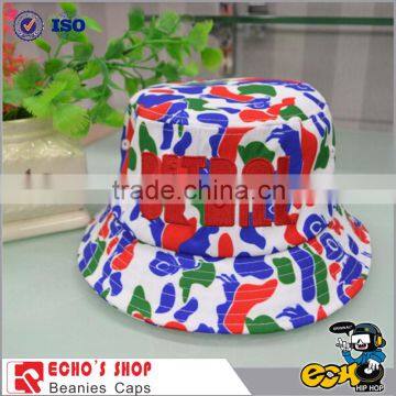 China products OEM custom red bucket hat,100% Nylon wide brim plain bucket hat wholesale