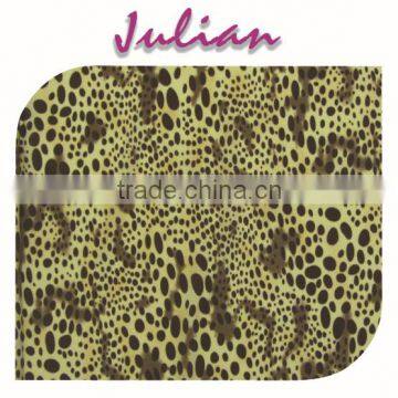 brown light yellow leopard N4020 ultr thin plain pattern matt nylon spandex wholesale lingerie fabric