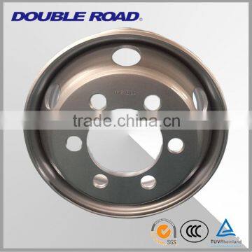 China brand doubleraod new wheel rim, 6.00-17.5 wheel rim, tubeless wheel rim