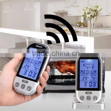 Germany Direct Shipment Homdox Digital Wireless BBQ Thermometer photo-2