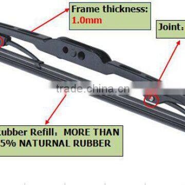 Auto Parts wycieraczka Car Windscreen Glass Stealth Wiper Blade