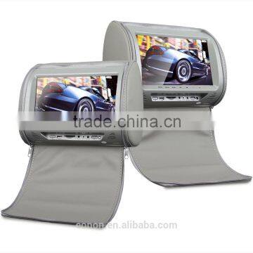 EONON L0291 9" HD Car Headrest Monitor With Built in DVD (Gray Color) photo-3