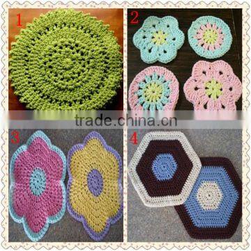 all kinds of beautiful handmade crochet clean cloth for sale