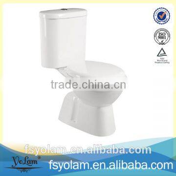 YLF1002 standard size for Africa washdown two-piece toilet