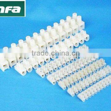 insulated plastic terminal block/ barrier termianl block price