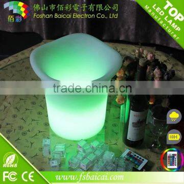 LED Wine Cooler Bucket/LED Ice Bucket Holder