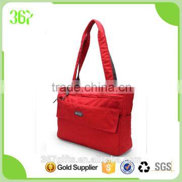 Promotional High Quality Nylon Messenger Handbag With Zipper Pocket photo-4