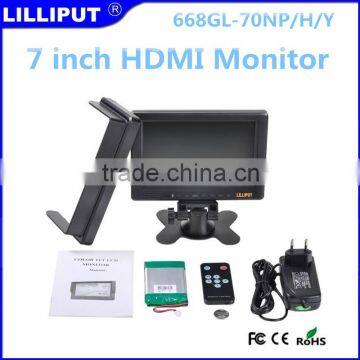 668GL 7inch HDMI Monitor Built-in Battery