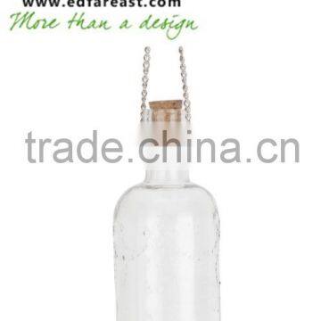 birdfood Glass feeding feeder with hang tag