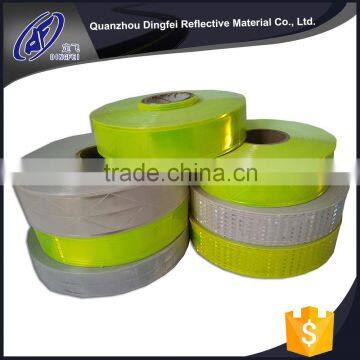 5 cm luminous reflective tape PVC belt safety warning lattice clear reflective tape