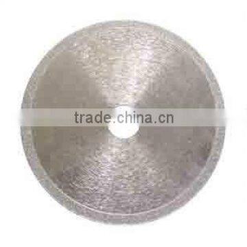 Electroplated circular diamond cutting disc