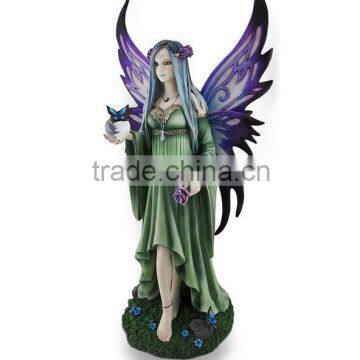 OEM custom Ployresin decor Angel girl figures china factory,OEM design Ployresin Angel girl figures china manufacturer