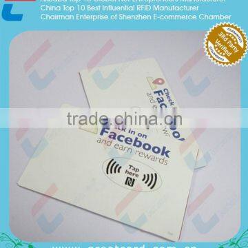 NTAG213 Chip Paper NFC Card