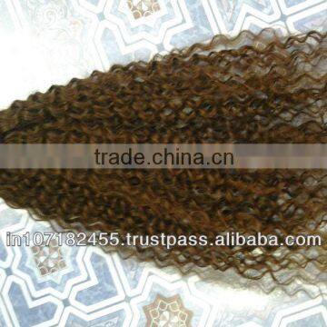 Virgin Kinky Curly Human Hair exporters