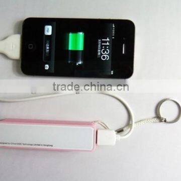 portable promotion perfume power bank with 2600mah