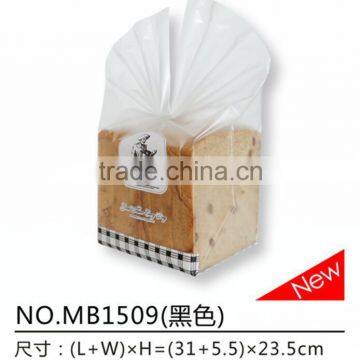 spot goods! high quality clear plastic pp / opp packing bread bags