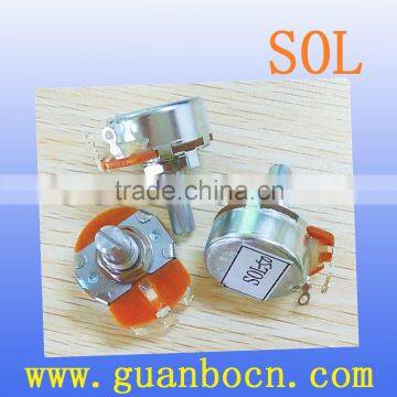 SOL-tubular wirewound resistor-24mm Potentiometers Rotary Potentiometers resistor wirewound potentiometer