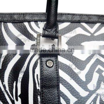 Online Shop China Luggage PU Leather Travel Bag Zebra Travel Bag photo-6
