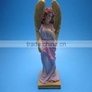 Beautiful Polyresin Lady Angel Statue for Home Decoration photo-4