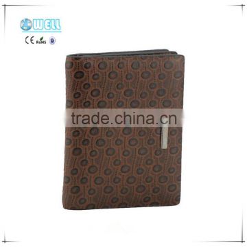 2016 Men Fashion Genuine Leather Business Wallet Short Purse For Man