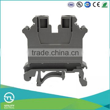 UTL China Product Screw Din Rail Mount Double Deck Papepp Terminal Block