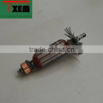 Spare parts for electric tools, armature, wound motor rotors and stators