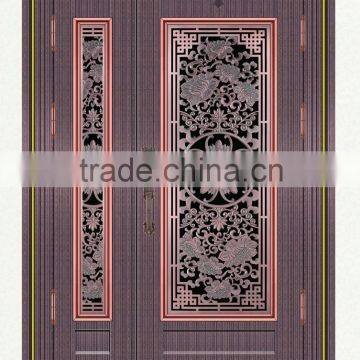 Good quality Home Security Stainless Steel Door Design seam door