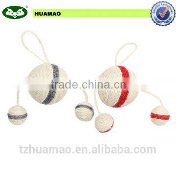 sisal ball design scratching pet toy for cat&pet product&pet toy