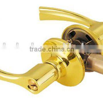 North and South American Style Zinc Alloy Double Handles Main Door Tubular Lever Locks photo-4