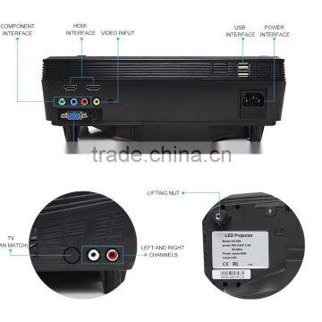 2016 New Home Theater Projector Support 1080p ,popular Projector 2000 Lumens photo-4