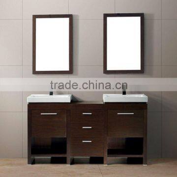 Modern Solid Wood Bathroom Vanity (MJ-100)