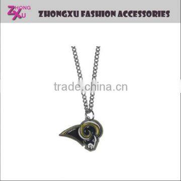 new custom sport NFL American football team St. Louis Rams pendant necklace jewelry