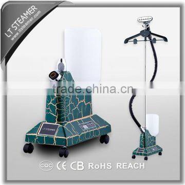 LT-4 Dark Green High Quality Compectitive Price CE/CB Certification OEM Steam Iron Upright Garment Seamer photo-2