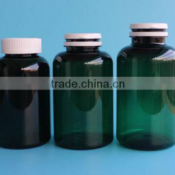 15 OZ Green Wide Mouth Plastic PET Medicine Bottle, 450cc Pharmaceutical Pill Container Bottle photo-3