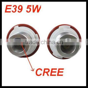 LED Marker LED Angel Eyes bulb E39 5W for BMW E39 E53 E60 E63 E64 E65 E66 E67 E87 X3 6500K