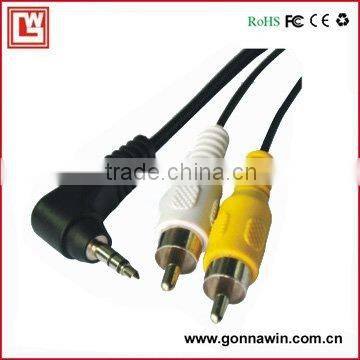 3.5MM TO 2RCA Cable for CANON