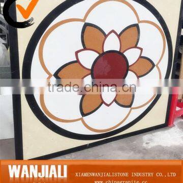 2015 cheap granite/marble medallion with customized design