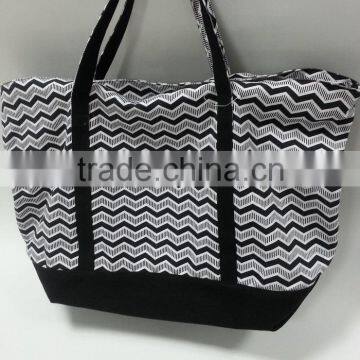 New pattern shopping canvas tote bag