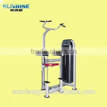 assisted chin dip machine