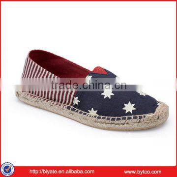 2014 high quality new design wholesale hemp shoes