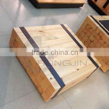 Hongjin Retail Shop Wooden Mannequin Platform