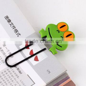 cute silicone rubber gift bookmark