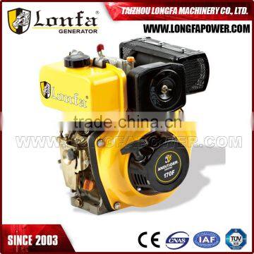 Single Cylinder Horizontal Shaft Industrial Diesel Engine 170F