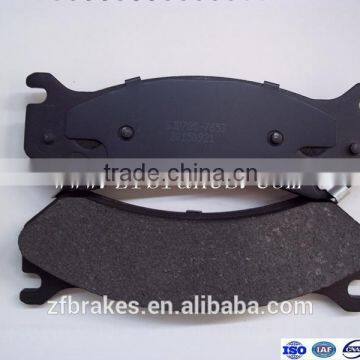 FMSI D785-7653 MDB2364 High Quality Semi metallic or Ceramic Brake aftermarket 2015 hot sale front brake pad